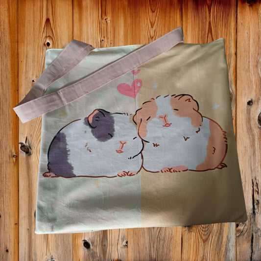 Piggie Love - Motiv Beidseitig Unikat Tasche