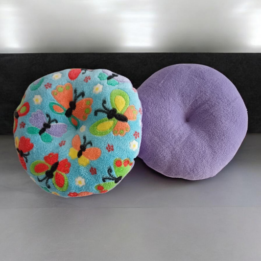 Runde Kuschelkissen 2er Set