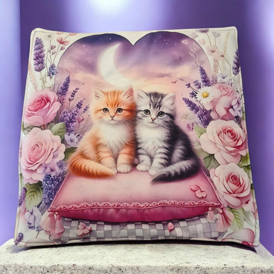 Gehege Pad „Kitten Dreams“ – ca. 35 x 35 cm 🐾🌸