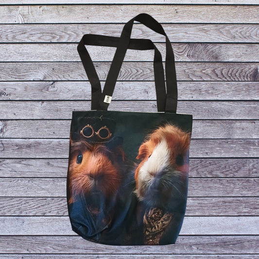 Tasche Unikat - Steam Pig - Motiv beidseitig
